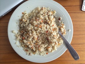 Farmer's Outdoor Risotto gekocht